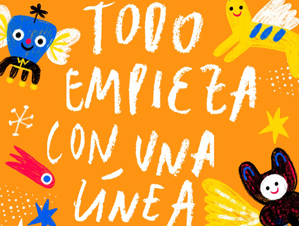 FESTIVAL ABRAPALABRA. Todo empieza con una línea con Elena Hormiga